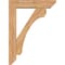 Ekena Millwork Legacy Slat Smooth Bracket w/ Offset Brace, Western Red Cedar, 5 1/2"W x 22"D x 30"H BKT0604X22X30LEC06SWR - alternate 4